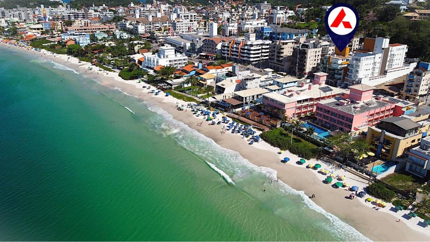 1053 - Praia De Bombinhas Locacao De Temporada - Residencial Egidio Pinheiro Apto 302 B Buitenkant foto